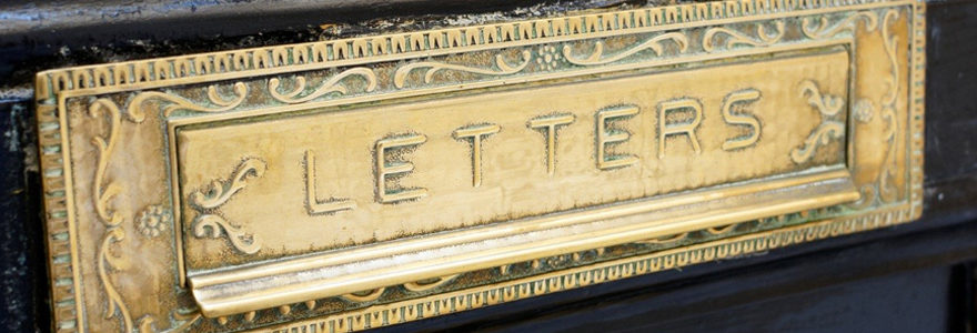 Plaque de boite aux lettres